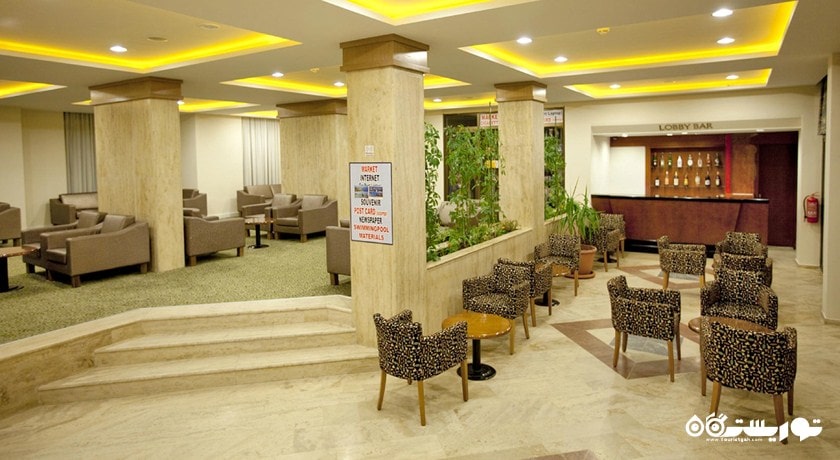 نمایی از  بار لابی هتل